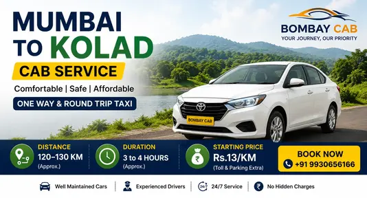 Mumbai to kolad cab service