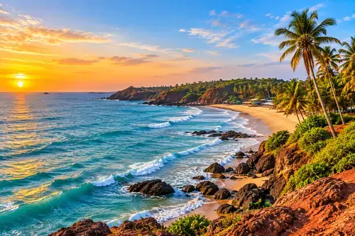 Vagator Beach North Goa